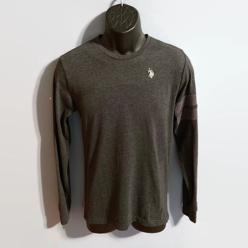 U.S. Polo Assn. Dark Gray Long Sleeve Shirt